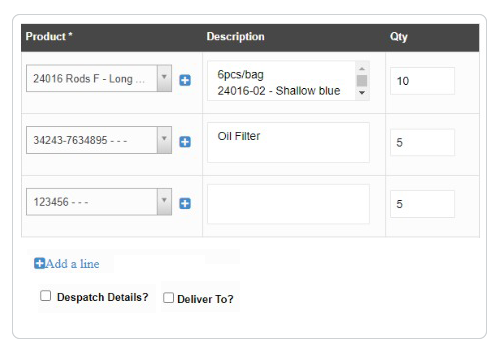 Create GRN and Delivery Notes