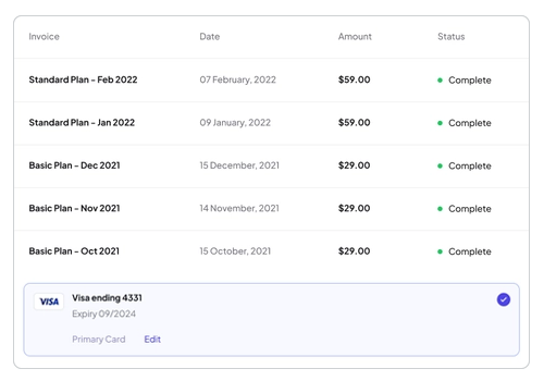 Manage Receivables