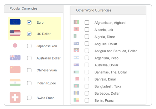 Multi-currency Invoicing