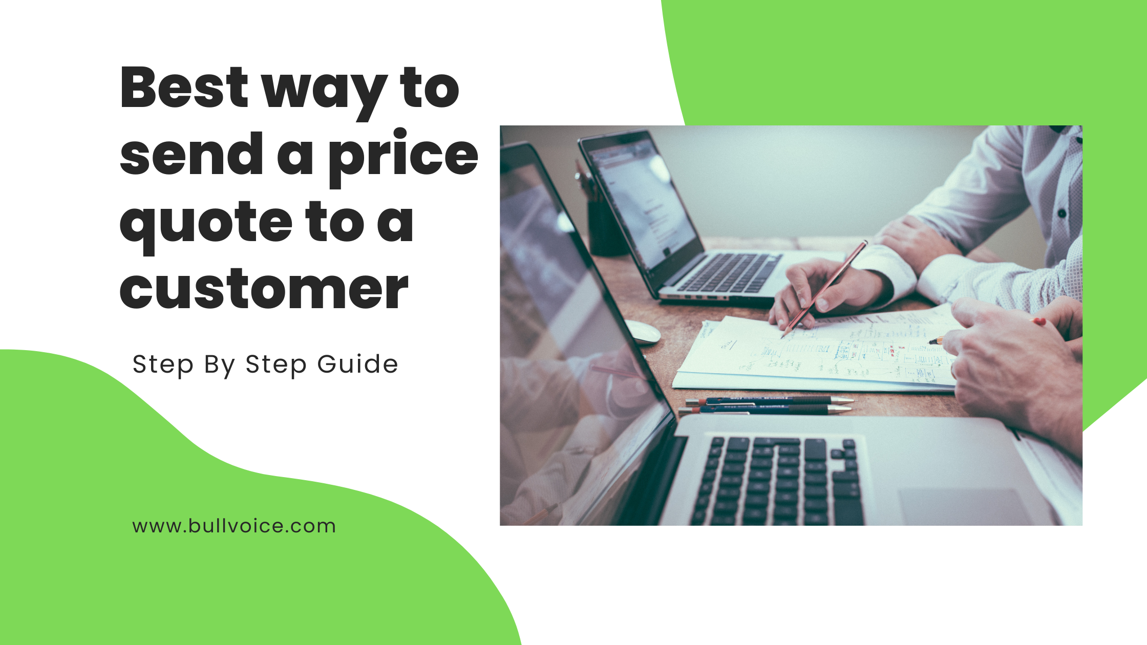 Best way to send a price quote to a customer