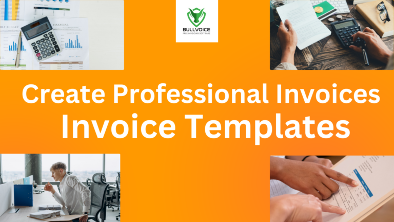 How to Create a Professional Invoice for your customers – Free Invoice templates