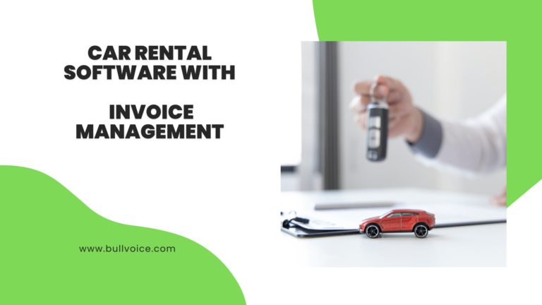 Car Rental Software with Invoice Management Features